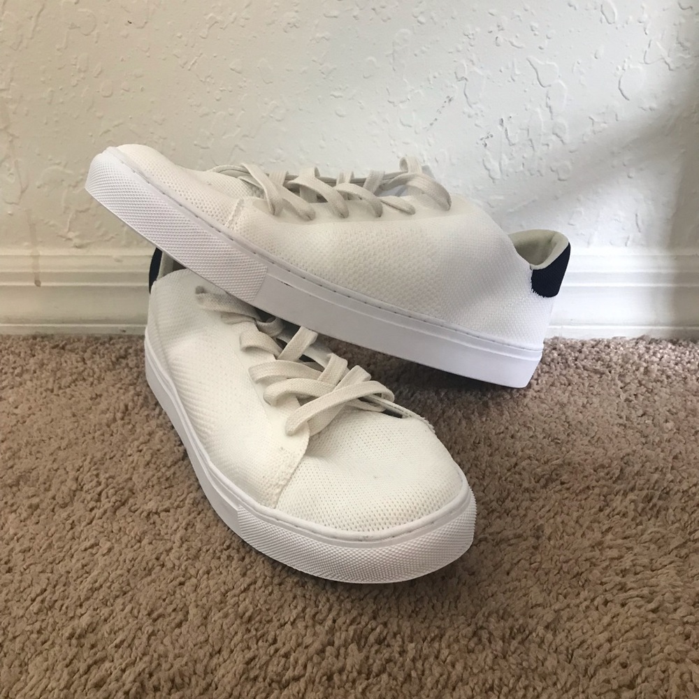 Greats Royale Knit White & Navy